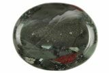 1.9" Polished Bloodstone Worry Stones  - Photo 2